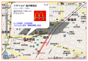 ミニーさんの待ち合わせMAP