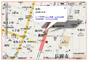 チナツさんの待ち合わせMAP