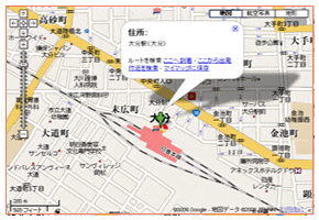 恭子さんの待ち合わせMAP