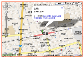由美子さんの待ち合わせMAP