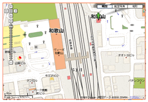 ユイさんの待ち合わせMAP